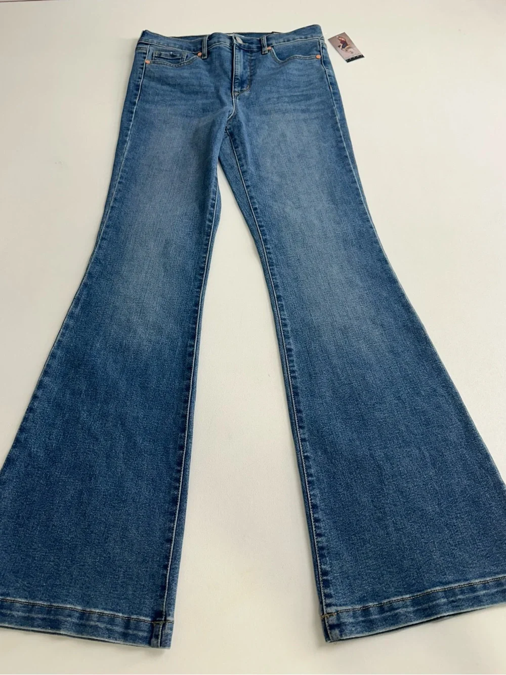 Sophie Vergara women’s size 6 melisa High-Rise Flared Women's Jeans in Blue,New - Picture 4 of 12